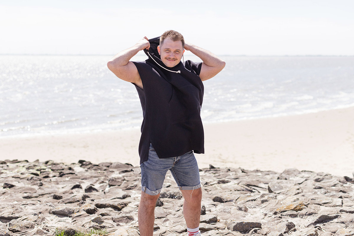 Tunika in dunkelblau aus der Serie Nordseefreundlich